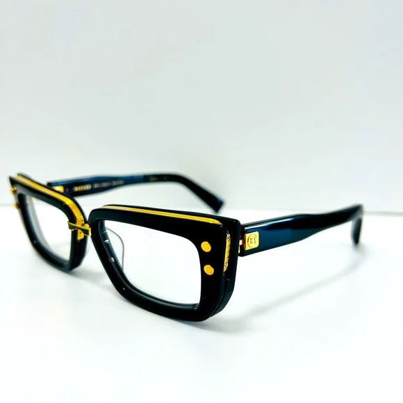 Balmain Madame BPX 134A BLACK GOLD EYEGLASSES